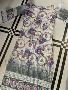 Rakhi Special Hakoba Kurti With Grey Pant