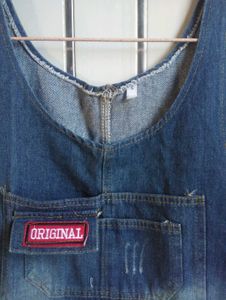 Denim One-piece Dress