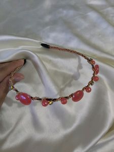 Pink Crystal Hairband