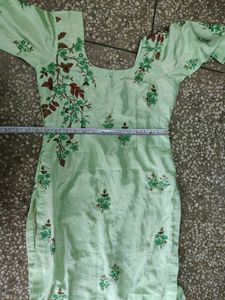Patiala Silky Smooth Crepe Silk Suit