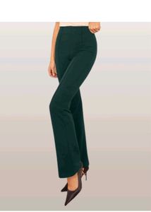 Bottle Green Bootcut Trouser