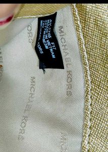 Michael Kors Pale Gold Continental Leather Wallet