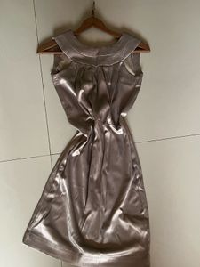 Elegant Y2k party Champagne Dress