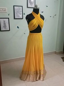 Yellow Long Skirt