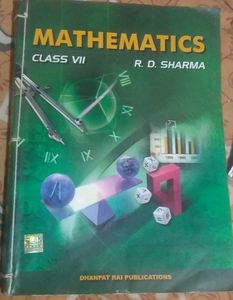 RD SHARMA MATHS BOOK class 7th Seven