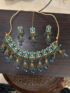 Blue Stone Jewelry Set