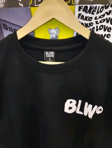 Black Squad Unisex Backprinted Oversize Tee 🔥