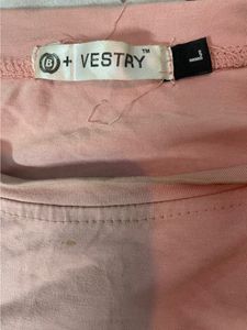 Free Size Stretchable Nude Pink Colour Top