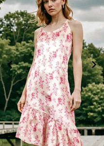 2 X Shein Party Asymmetrical Hem Strappy Sleeves F