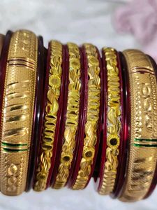 Gold Plated Bangles