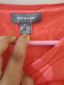 Coral Long Sleeve Top