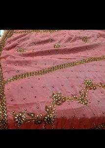 Heavy Hand Work Saree