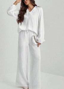 New White Co-ord Set