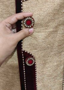 Khaki Sherwani