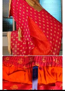 Blouse And Plazoo Set