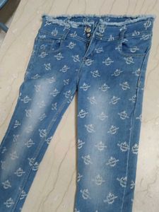 Dolce &amp; Gabbana Blue Logo Jeans – Size 30