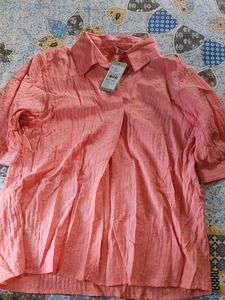 Peach Casual Shirt