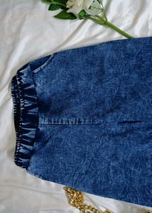 Straight Fit Denim Pants