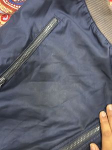 Navy Blue Half Jacket(Men)