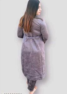 Woollen Kurta Plazo Set