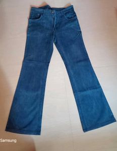 Vintage Denim Flare Jeans