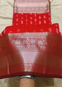 Red Silk Saree