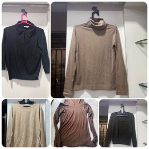 Winter Tops Set of 5