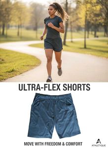 Blue Casual Shorts