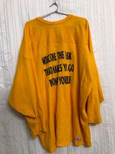 CCM Yellow Long Sleeve Jersey