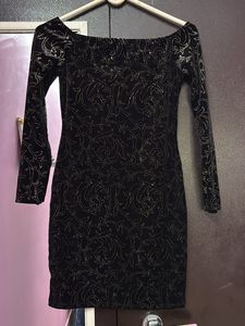Elegant Black Party Dress