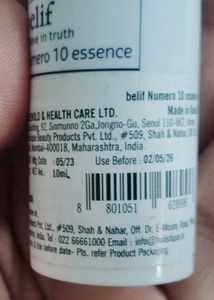 Belif Numero 10 Essence Serum