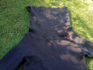 Chic Black Bodycon Dress for winter