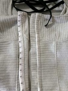 Laced top with Corset like hook