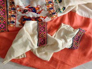 Fulkati Patli Pallu Indian Saree With Blouse