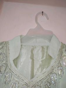Beautiful Light Green Suit With Dupatta ✨