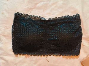 Black Strapless Bra