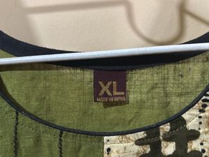 Olive Green Elegant Kurta - XL