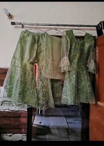 Sharara With Heavy Sequins Zari Moti Work
