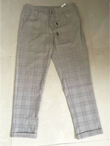 Men's Plaid Drawstring Pants