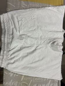 Casual White Shorts