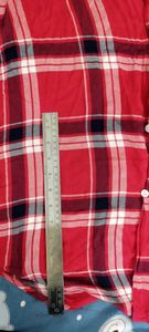 Red plaid shirt