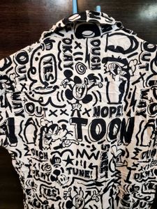 Funky Graphic Print Shirt