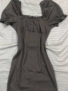 Chic Black Mini Dress for club and night outs deep