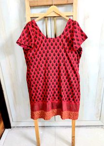 Silk Printed Kurti Size-42-44