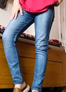 Skinny Blue Jeans