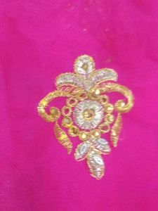 Elegant Pink Saree