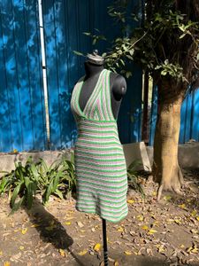 Handmade Crochet Mini Dress