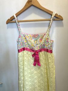 Floral Lace Cami Top/Dress