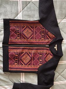 Global Desi Printed Jacket
