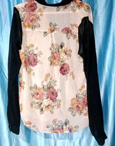Floral Print Blouse